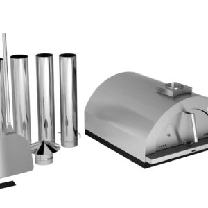 Forno a Lenha Firenze Gourmet Médio - Inox